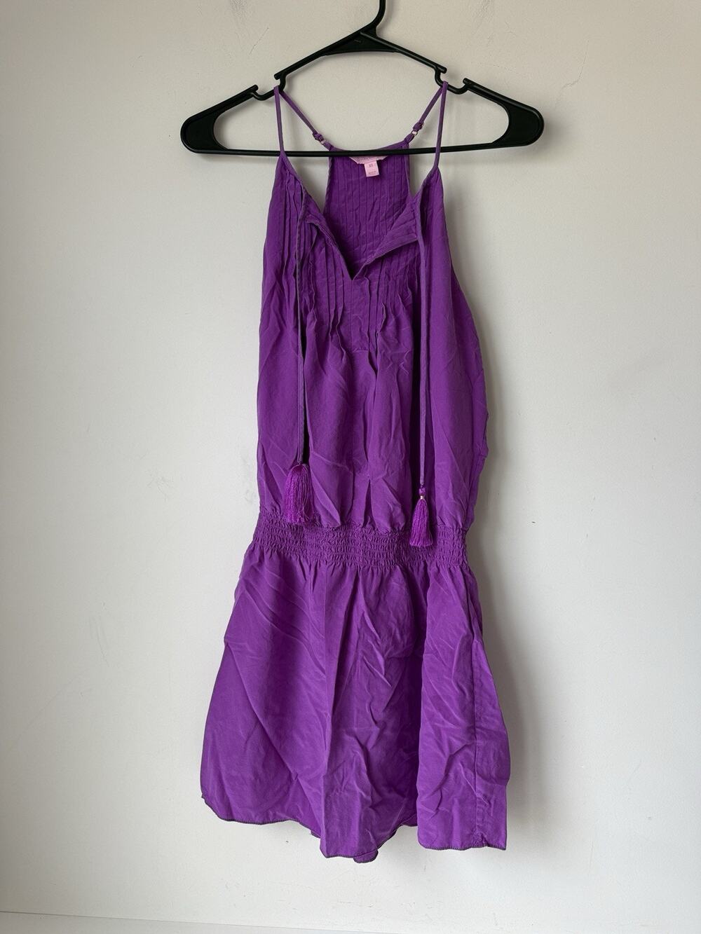 Lilly Pulitzer Party Dress XS 100% Silk Purple Sexy